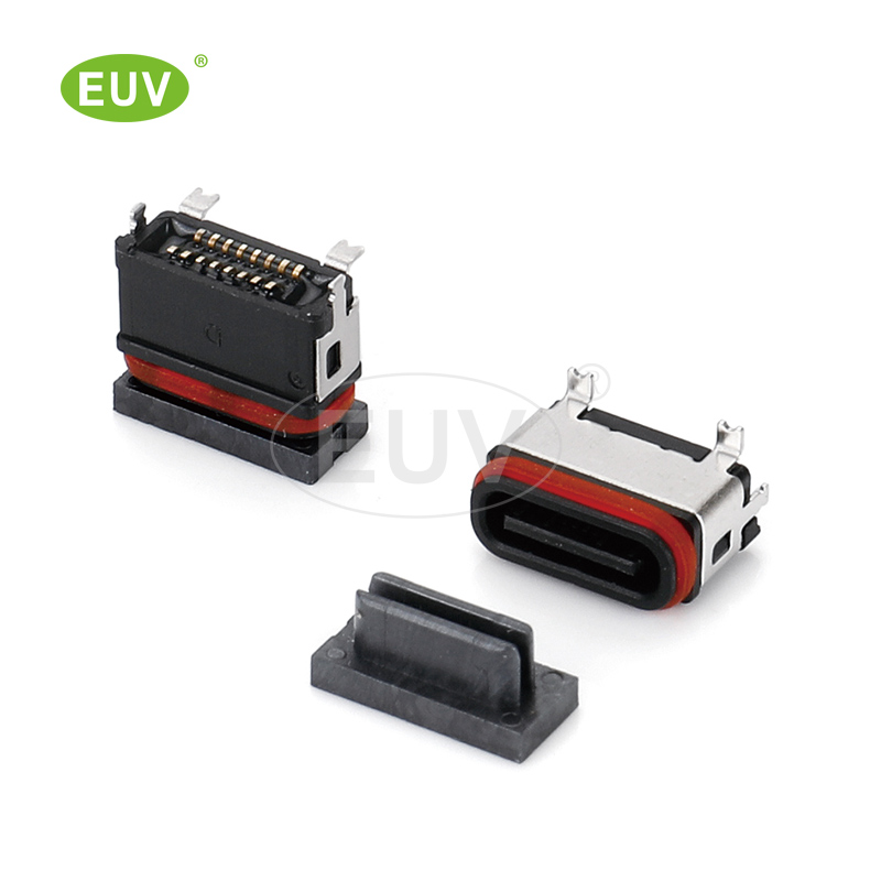 Type-C連接器16PIN 母座