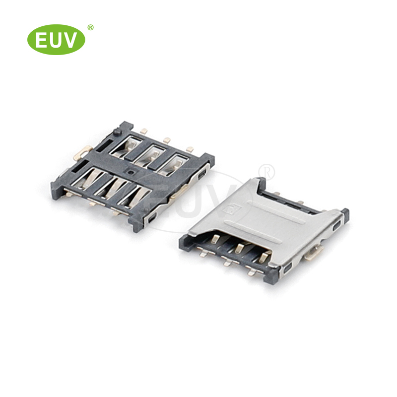EKZ-M卡座 電池連接器6P H135